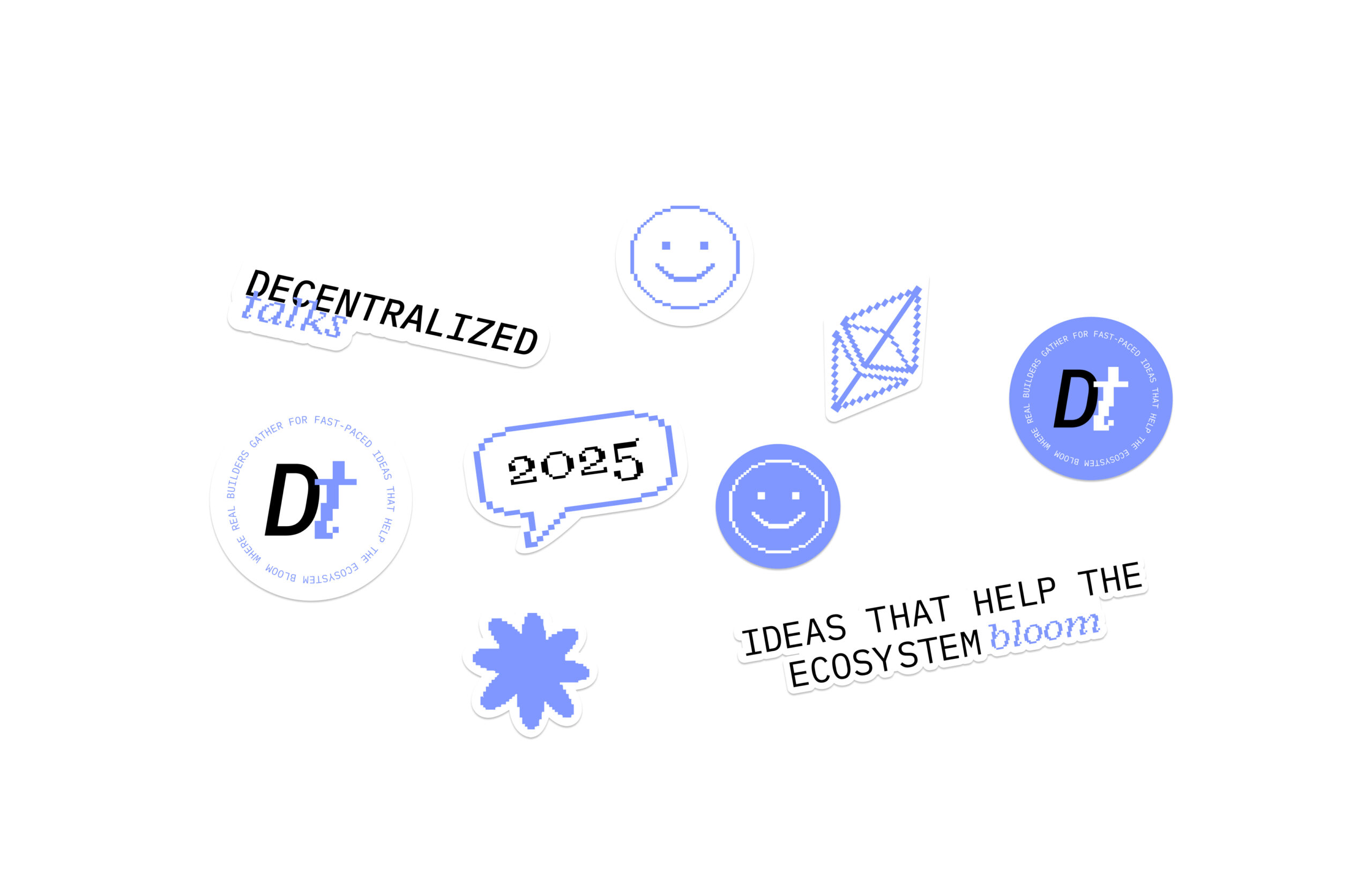 Decentralized Talks — sticker set