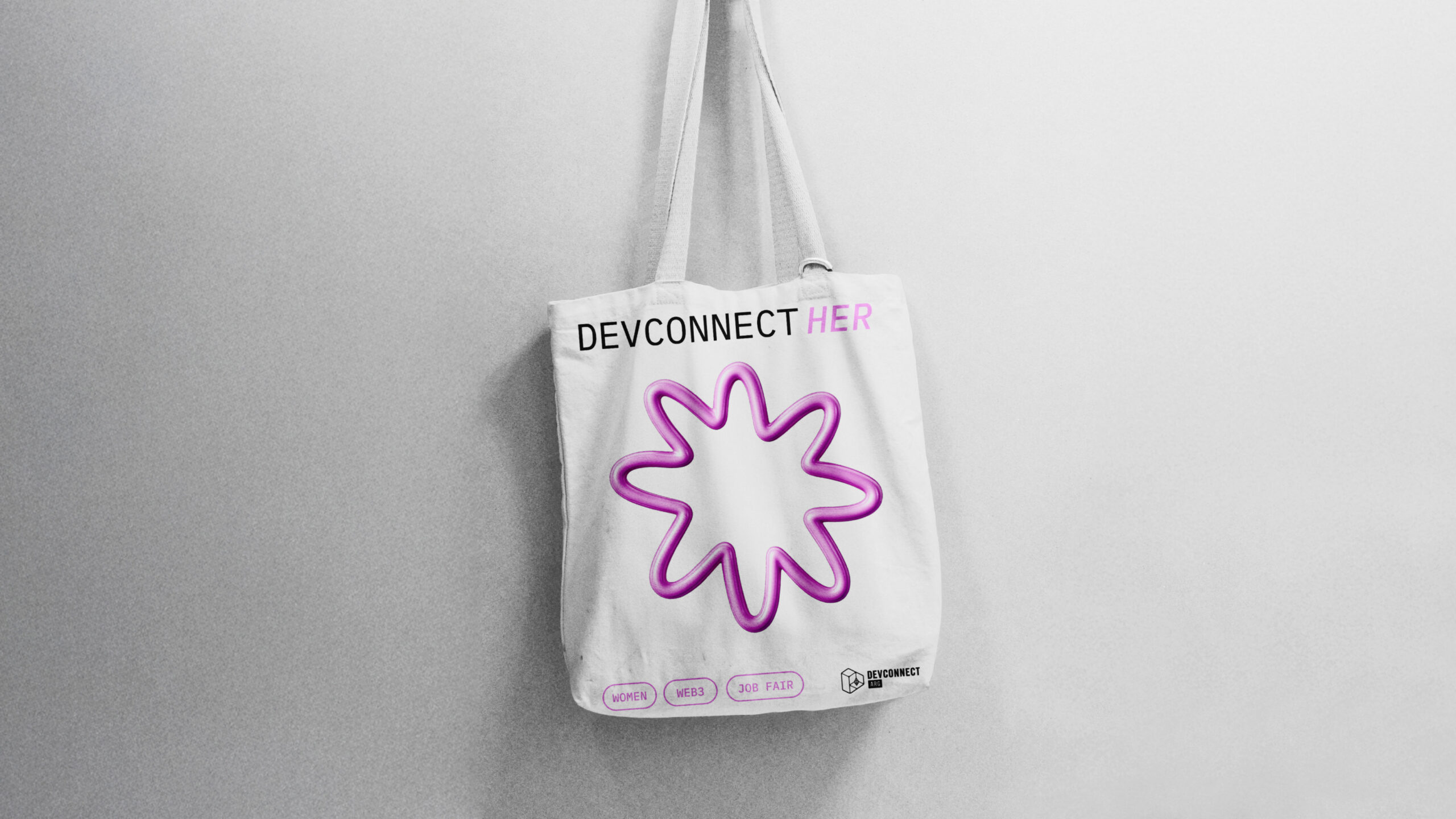 DevConnectHer — tote bag