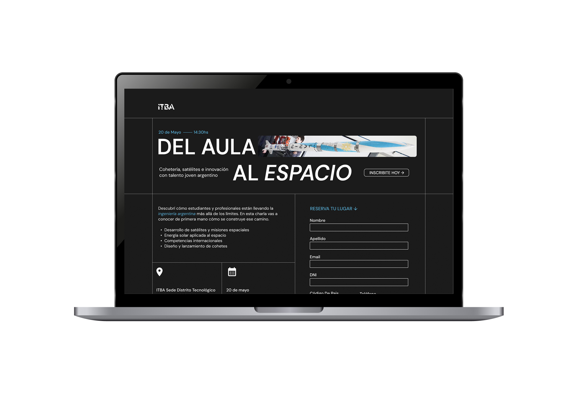 Del aula al espacio