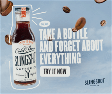 Slingshot — animated 300×250 banner